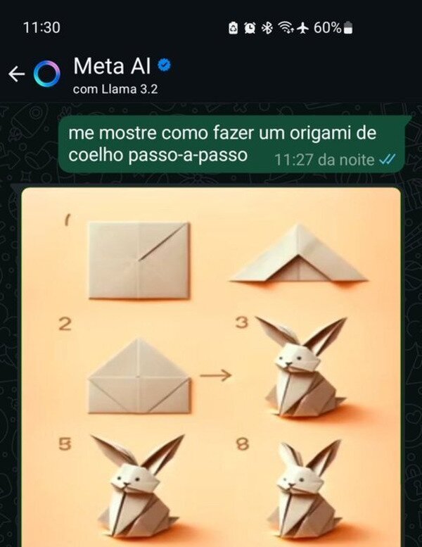 IA,origami,papel,wtf