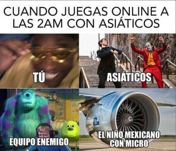 Meme_otros - Cuando juegas con asiáticos