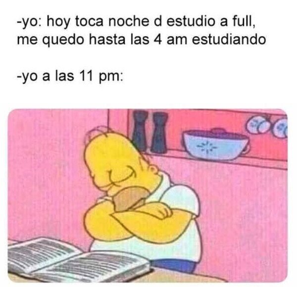 Otros - Estudiar me da sueño