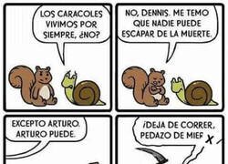 Enlace a Nadie puede escapar de la muerte, excepto...