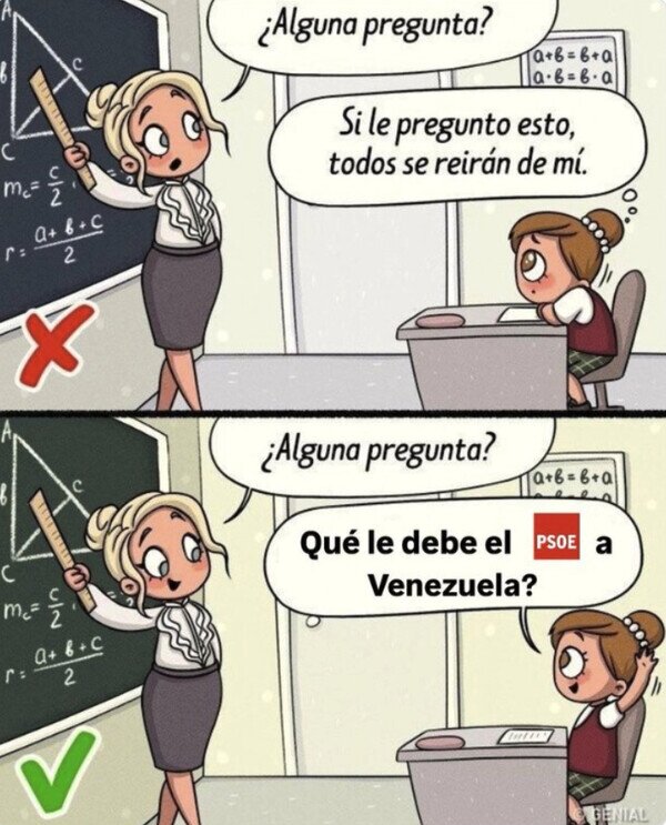 Meme_otros - No tengas miedo a preguntar en clase