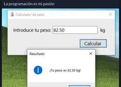 Enlace a ¡Programé un calculador de peso!