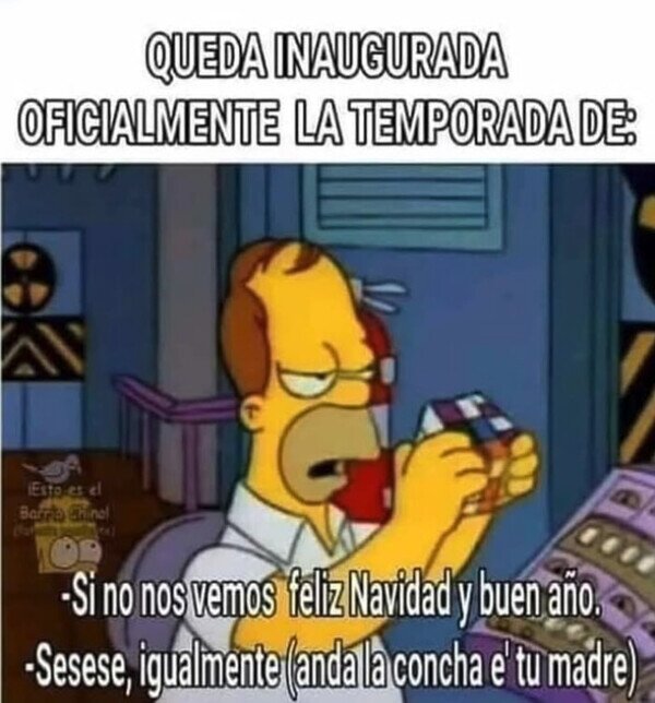 Meme_otros - Llegó esa época previa a la Navidad