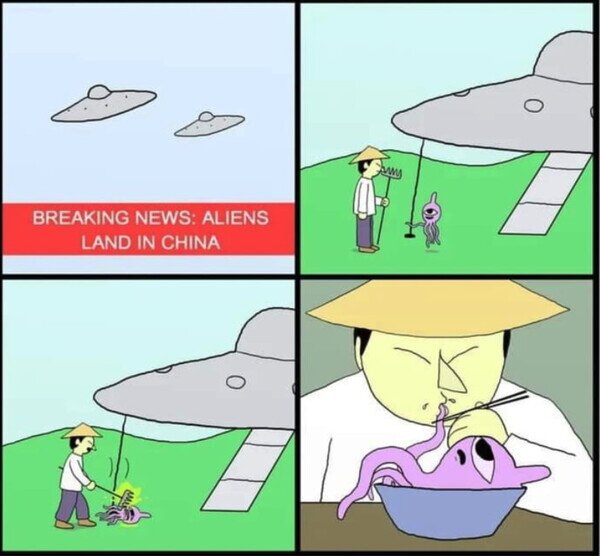 Otros - Si los aliens aterrizaran en China