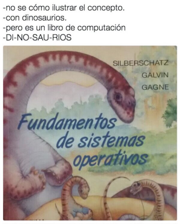 Meme_otros - Siempre entran bien unos dinosaurios