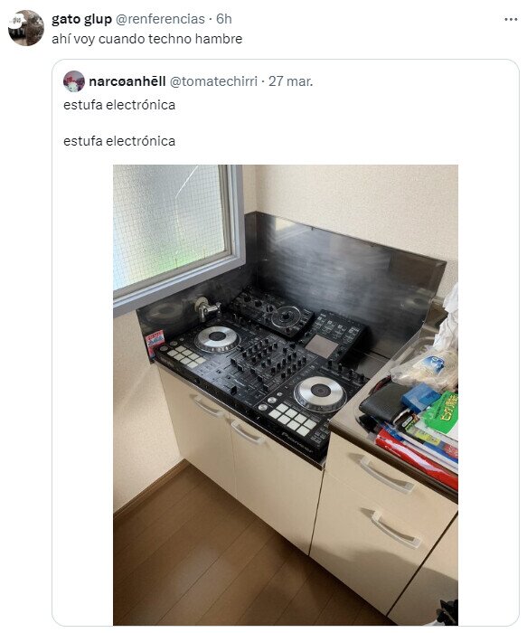 Meme_otros - La cocina de un DJ
