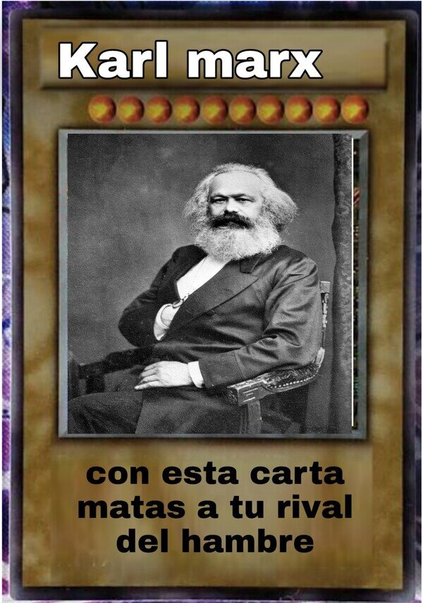 En_mis_tiempos - La carta Karl Marx