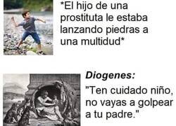 Enlace a Diogenes era un adelantado a su tiempo