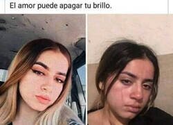 Enlace a No es amor...