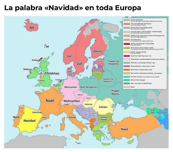 navidad,europa,países