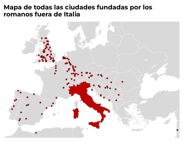 Otros - Ciudades fundadas por los romanos
