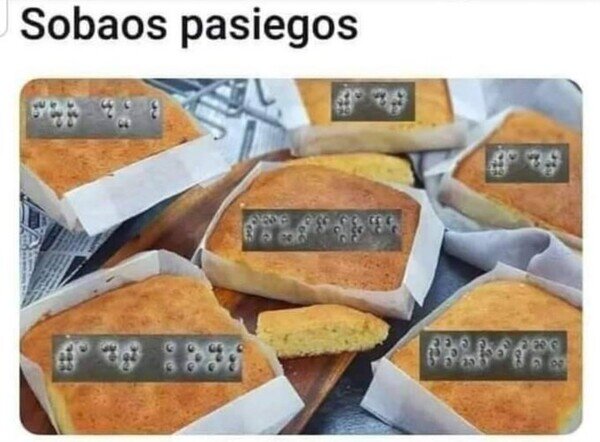 Meme_otros - ¿Y los que ven no los pueden comer?
