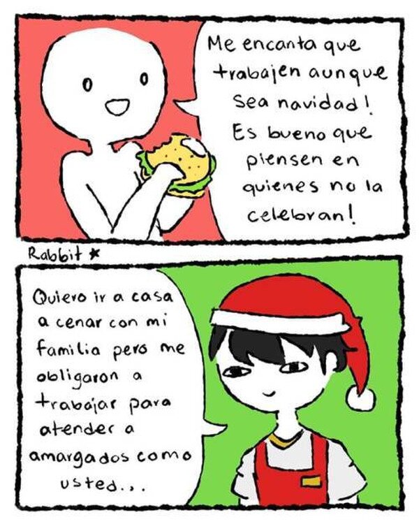 Meme_otros - Los que trabajan en Navidad