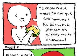 Enlace a Los que trabajan en Navidad