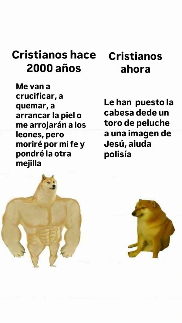 lalachus,estampita,toro,cristianos