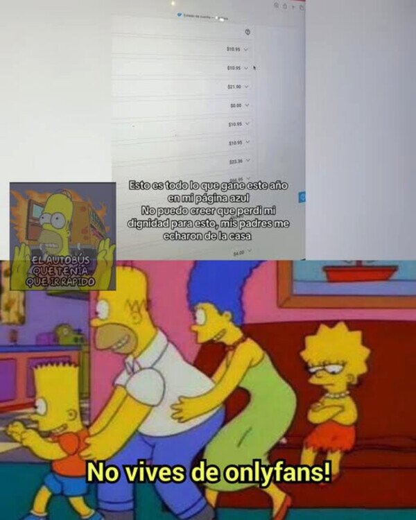 Meme_otros - La página azul no asegura el éxito