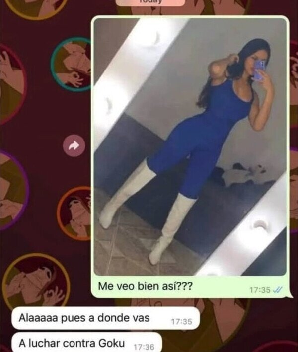 Meme_otros - Vestida así solo puede ir a un lado