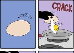 Enlace a Ya no puede uno dormir tranquilo siendo un huevo