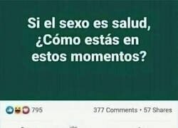 Enlace a Si el sexo es salud...