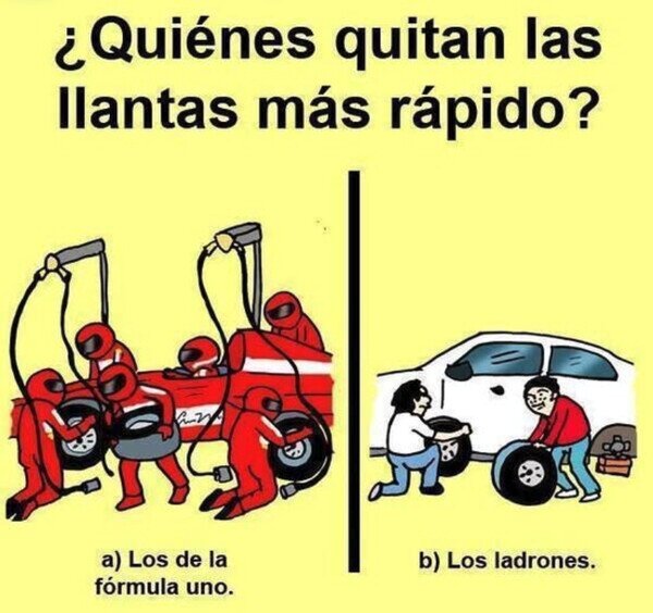 llantas,ruedas,formula 1,ladrones