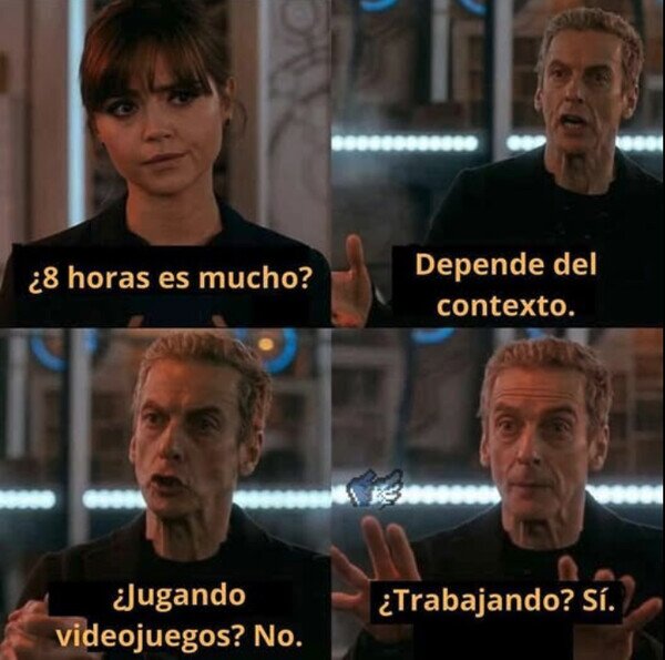 Meme_otros - ¿8 horas es mucho?