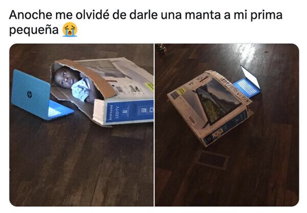 Otros - Cuando duermes en casa ajena y no te dan manta