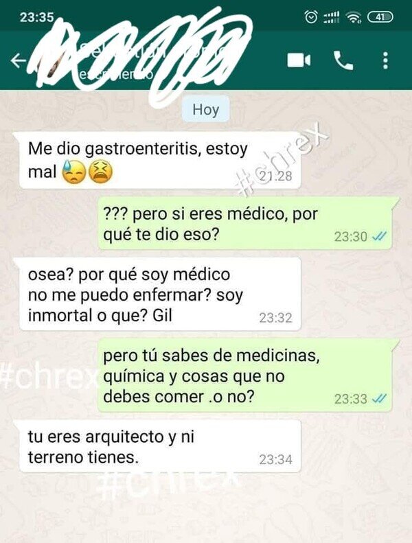 Meme_otros - ¿Los médicos enferman?