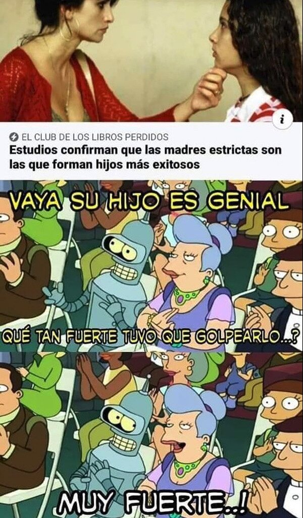 madres,estrictas,hijos,éxito,pegar