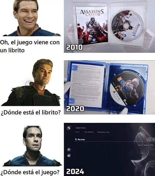 Meme_otros - Cada vez vienen menos cosas
