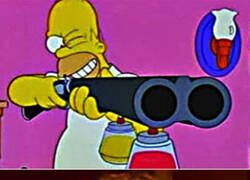Enlace a Homer volvió a sacar su escopeta