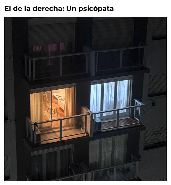 luz,caliente,fría,psicópata