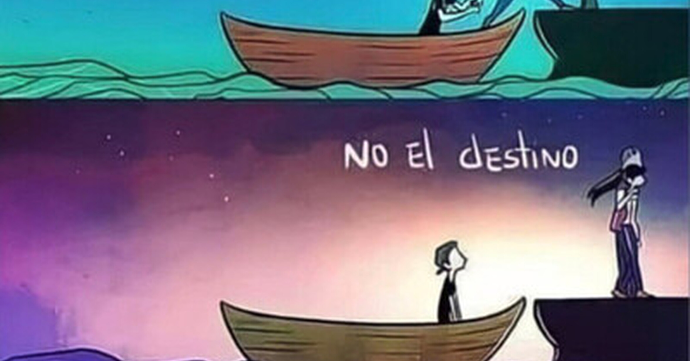 Pobres personas viaje...