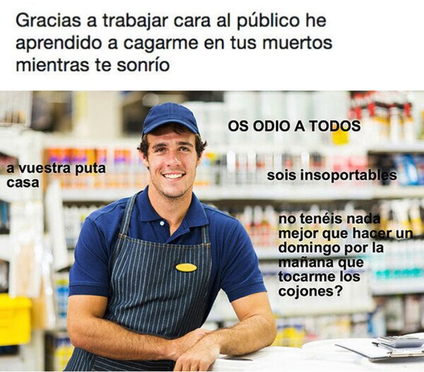Otros - Lo que aprendí de cara al público