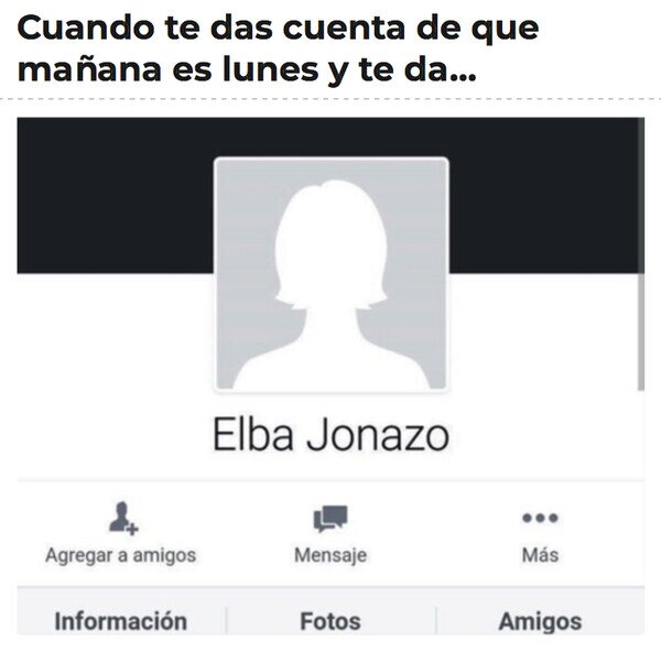 Meme_otros - Mi amiga de todos los lunes