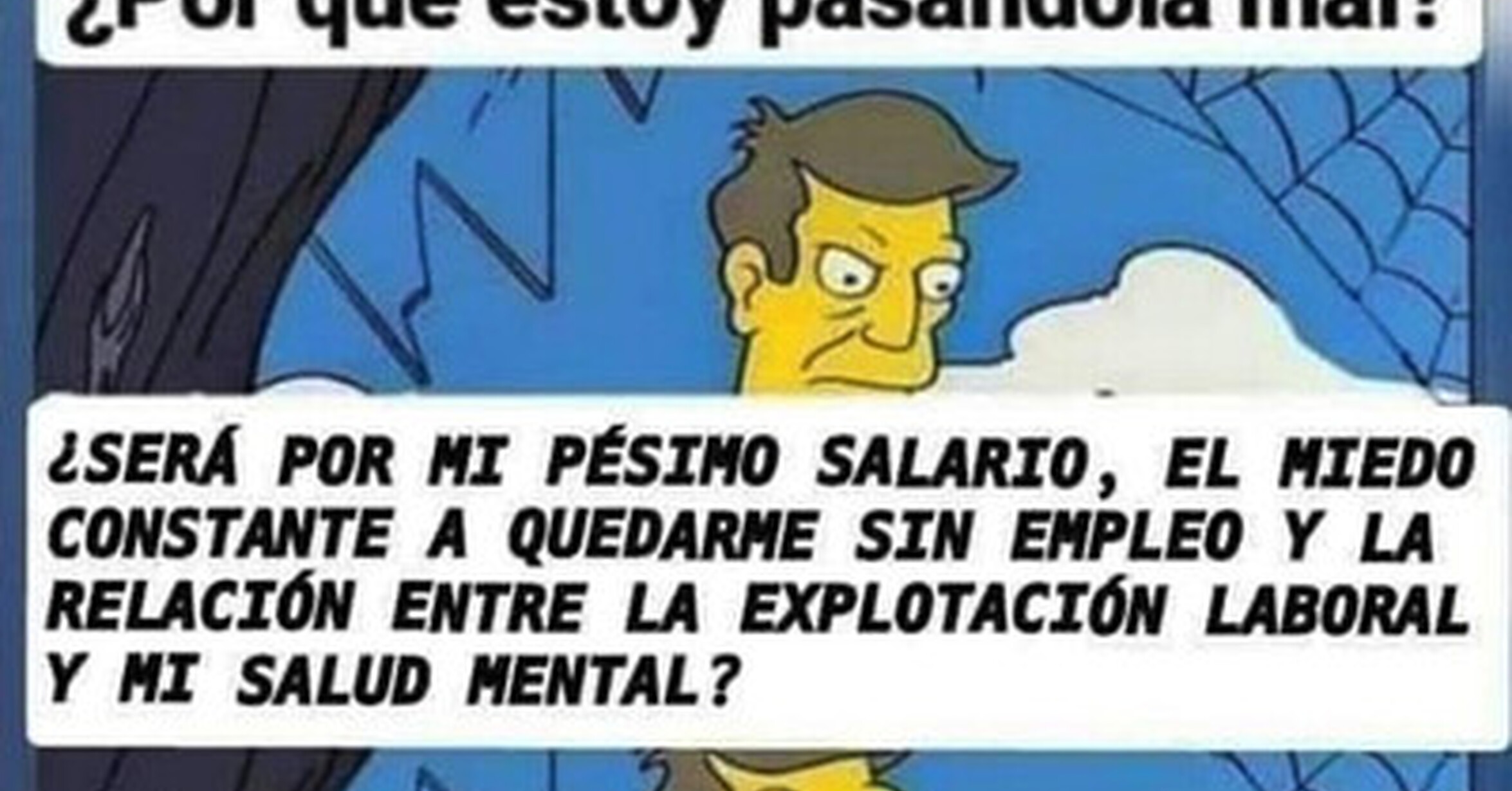 Sí, eso debe ser...