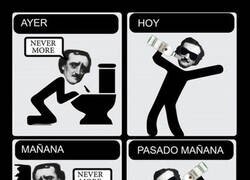 Enlace a Edgar Allan Poe fiestero