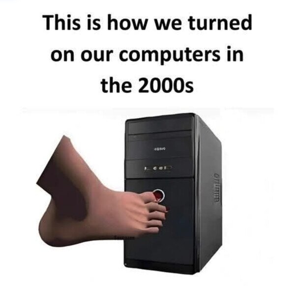 Otros - Así se apagaba el PC antes pero vosotros sois muy jóvenes
