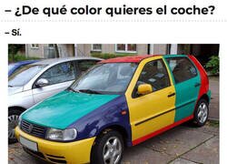 Enlace a El color sobre ruedas