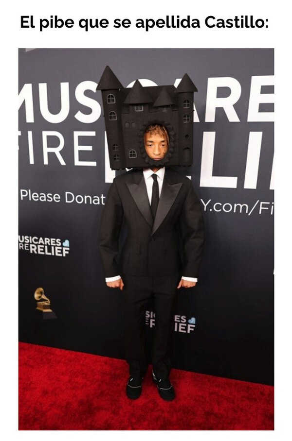 Meme_otros - Así fue Jaden Smith a la gala de los Grammy