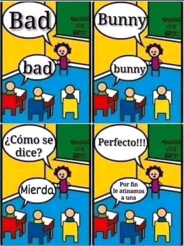 Meme_otros - Por fin esta clase aprende algo