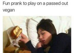 Enlace a Troleando a una vegana