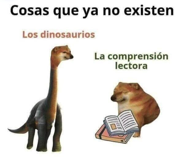 Meme_otros - Se extinguieron por completo