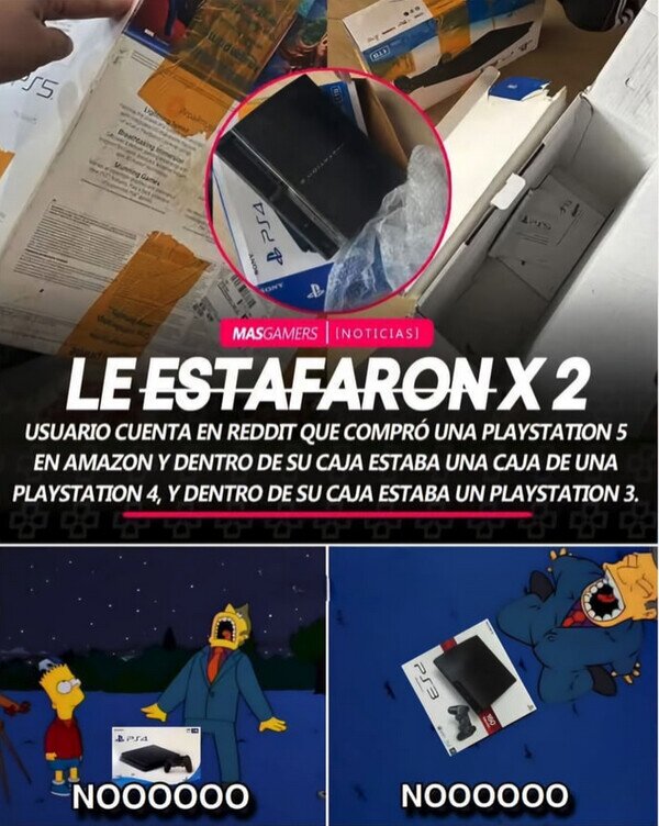 Meme_otros - Si al menos hubiera sido la PS2...