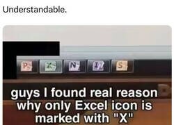 Enlace a La razón por la que el logo de Excel lleva la 'X' y no la 'E'