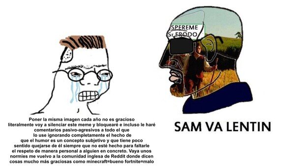 Otros - Simplemente, Sam va lentín