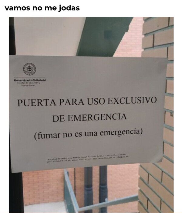 emergencia,puerta,cartel,fumar