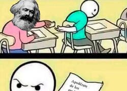 Enlace a Marx siempre lo tuvo claro