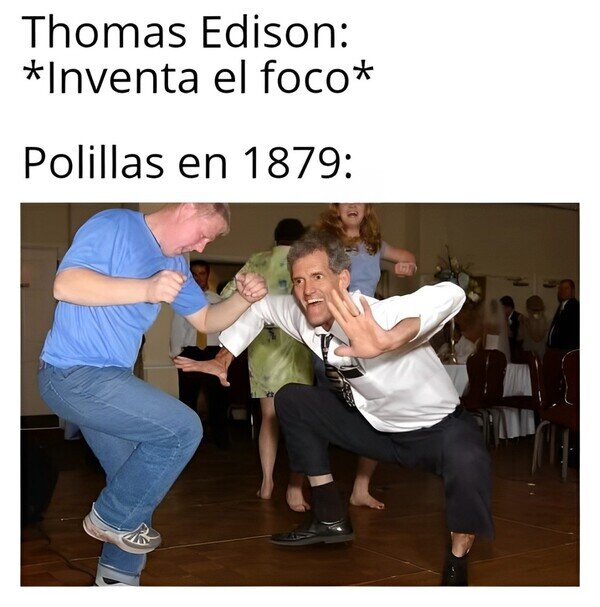 Edison,bombilla,luz,polillas