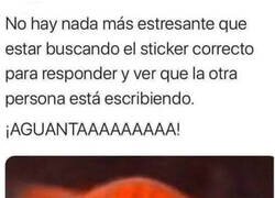 Enlace a Necesito pausa para sticker