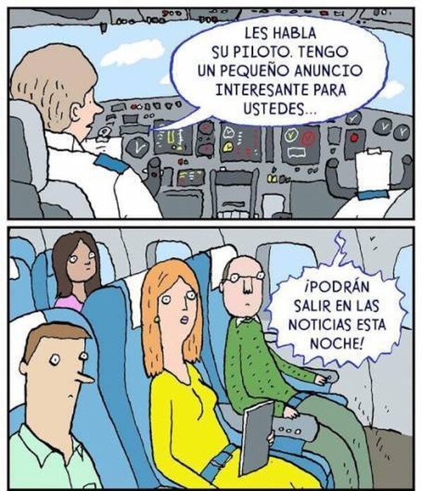 Meme_otros - Noticias en pleno vuelo